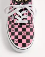 Valentino Garavani And Vans Low-Top Trainer In Fabric With VLogo Checkerboard Print - Image 3